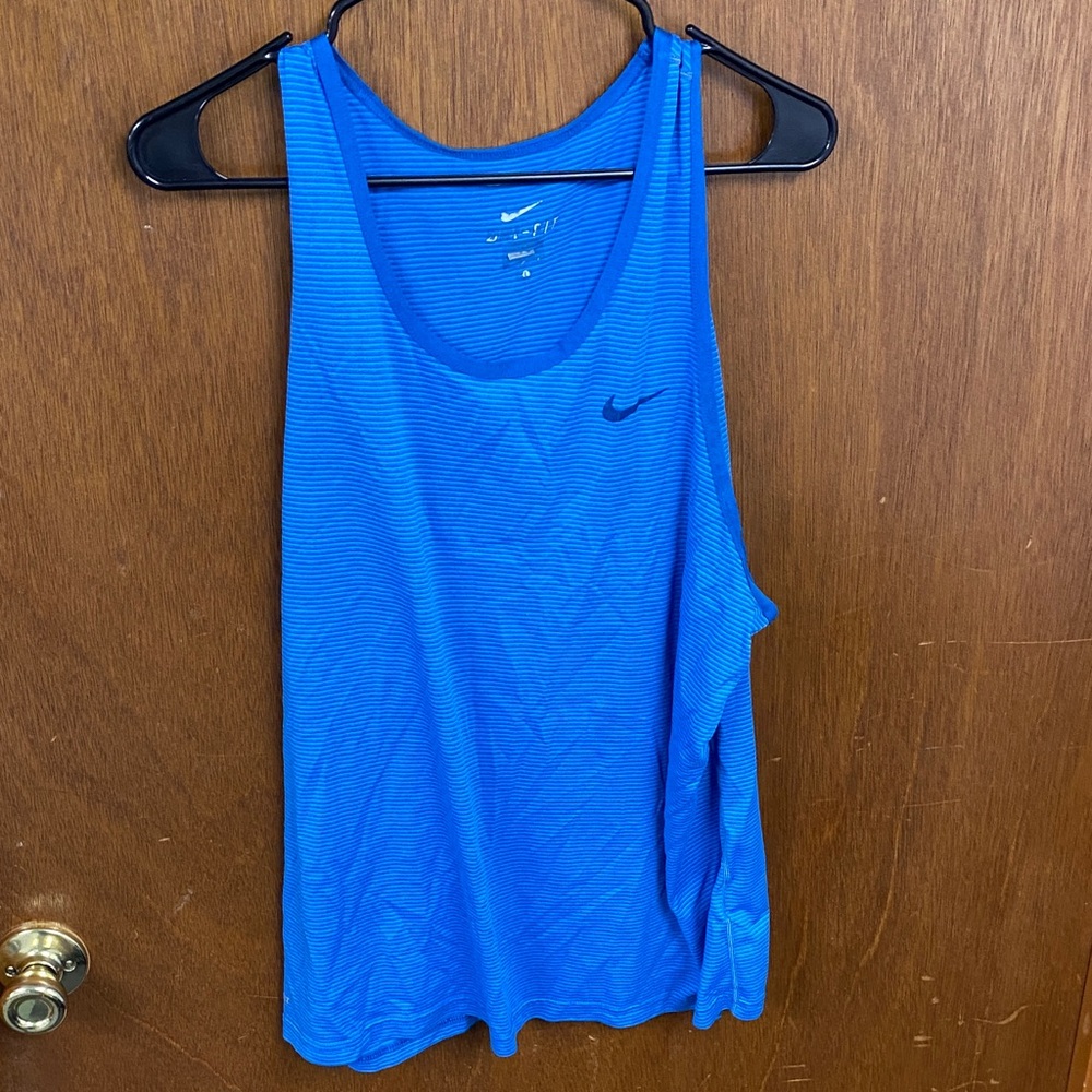 Nike Men’s Vibrant Blue Tank Top